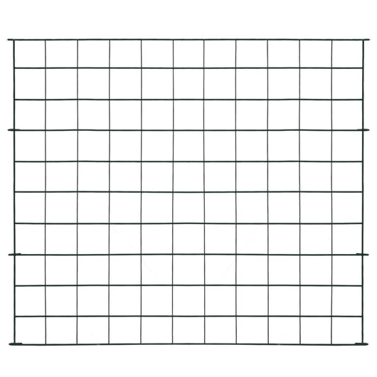 Set Recinzione per Stagno 77,5x64 cm Verde