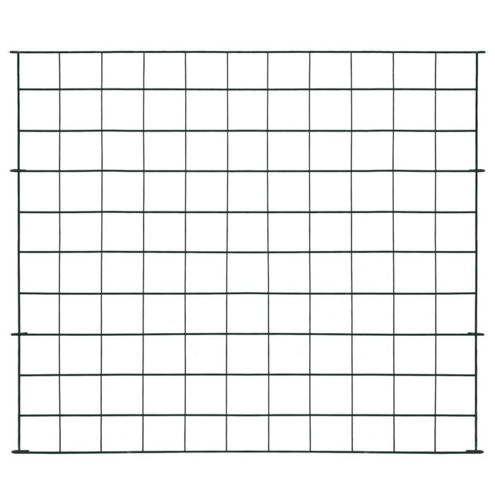 Set Recinzione per Stagno 77,5x64 cm Verde