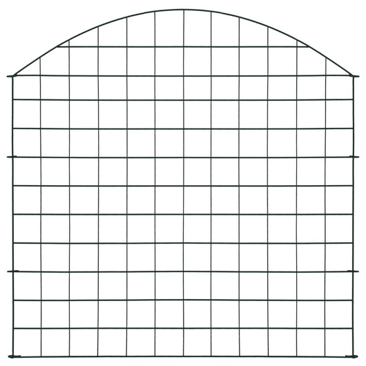 Set Recinzione ad Arco per Stagno 77,5x78,5 cm Verde cod mxl 20547