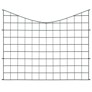 Set Recinzione ad Arco Invertito per Stagno 77,5x64 cm Verde