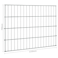 Set Recinzione per Stagno 115x79 cm Verde cod mxl 6577