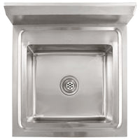 Lavello cucina professionale vasca singola 60 x 60 cm inox 02_0002331