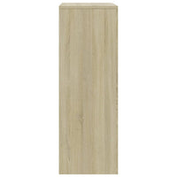 Credenza 6 Cassetti Rovere Sonoma 50x34x96cm Legno Multistrato 800669