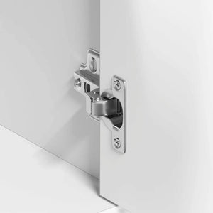 Credenza Bianca 88x30x70 cm in Legno Multistrato 800675