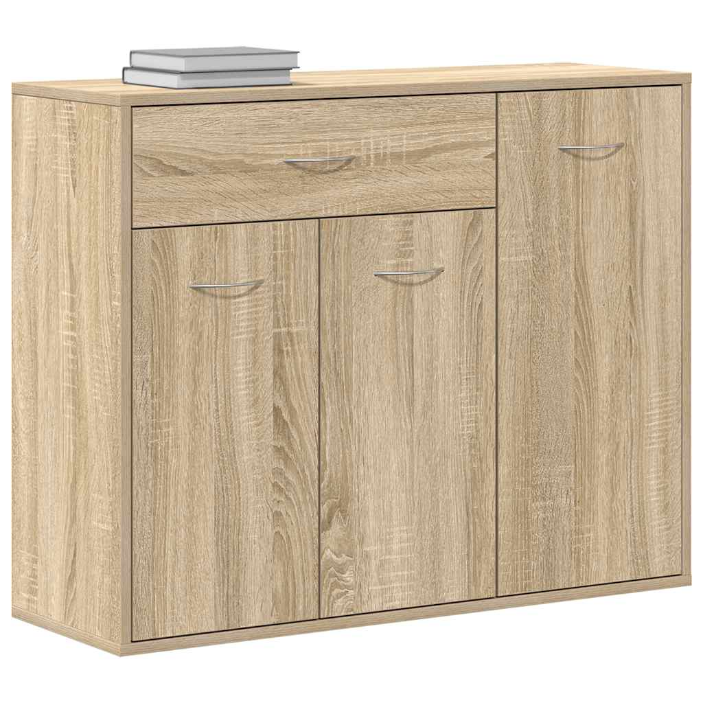 Credenza Rovere Sonoma 88x30x70 cm in Truciolato