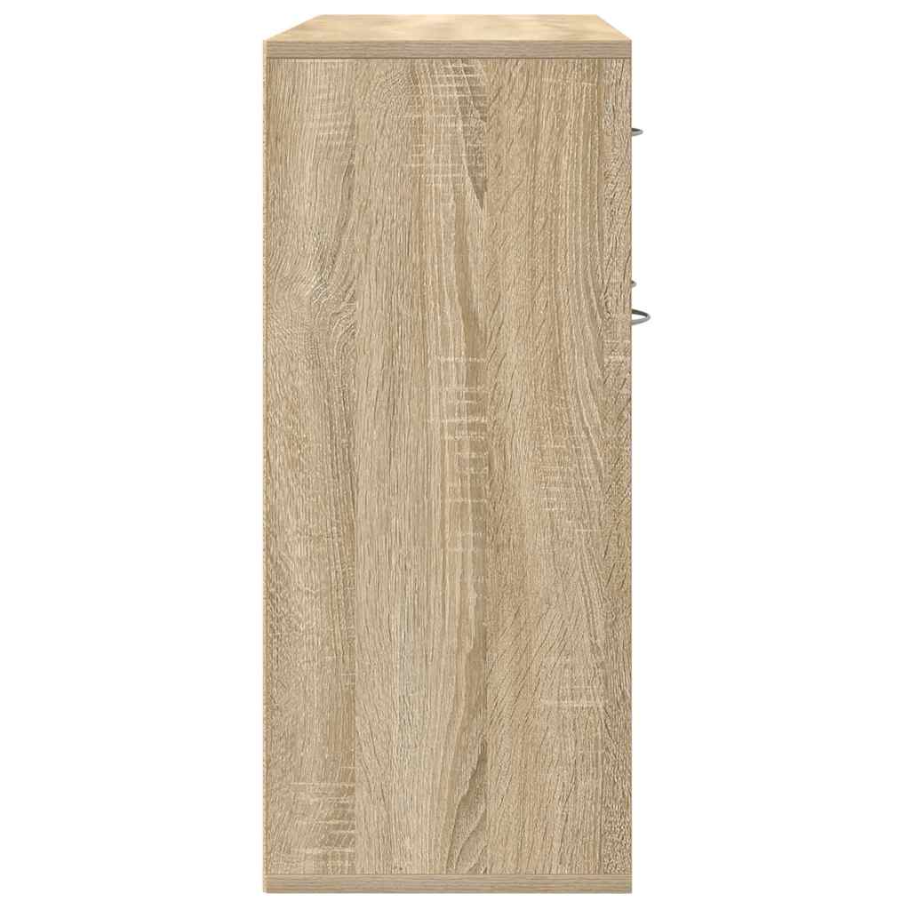 Credenza Rovere Sonoma 88x30x70 cm in Truciolato