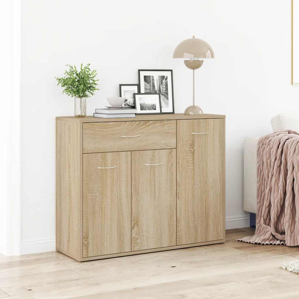 Credenza Rovere Sonoma 88x30x70 cm in Truciolato