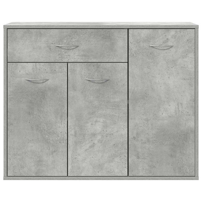 Credenza Grigio Cemento 88x30x70 cm in Truciolato cod mxl 15021