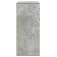 Credenza Grigio Cemento 88x30x70 cm in Truciolato cod mxl 15021