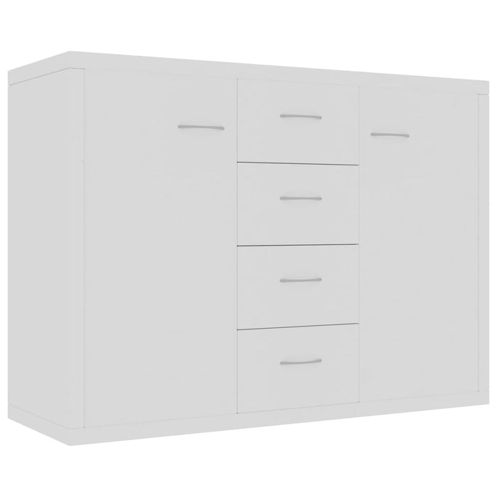 Credenza Bianca 88x30x65 cm in Truciolato