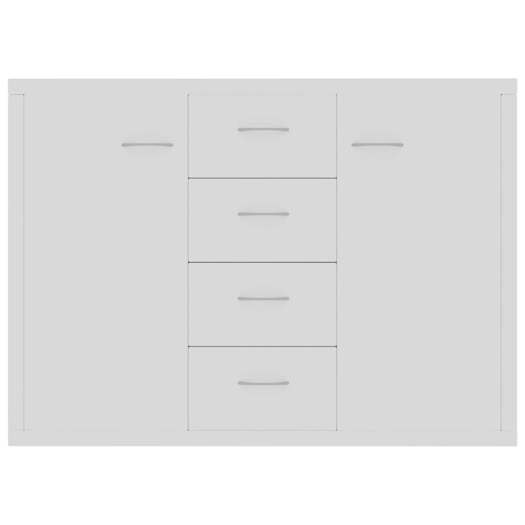 Credenza Bianca 88x30x65 cm in Truciolato