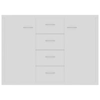 Credenza Bianca 88x30x65 cm in Truciolato