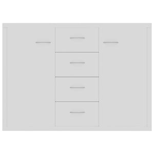 Credenza Bianca 88x30x65 cm in Truciolato