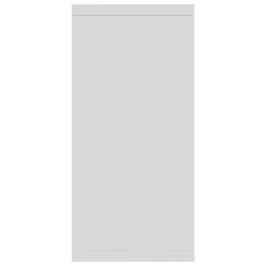 Credenza Bianca 88x30x65 cm in Legno Multistrato 800684