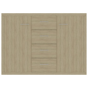 Credenza Rovere Sonoma 88x30x65 cm in Truciolato cod mxl 12574