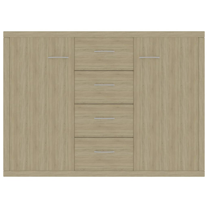Credenza Rovere Sonoma 88x30x65 cm in Truciolato cod mxl 12574