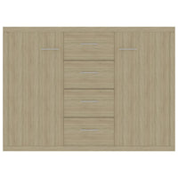 Credenza Rovere Sonoma 88x30x65 cm in Legno Multistrato 800687