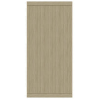 Credenza-Buffet-Armadio da cucina Rovere Sonoma 88x30x65 cm in Legno Multistrato