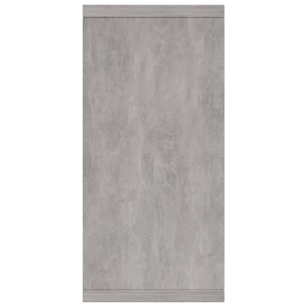 Credenza Grigio Cemento 88x30x65 cm in Legno Multistrato 800688