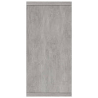 Credenza Grigio Cemento 88x30x65 cm in Legno Multistrato 800688