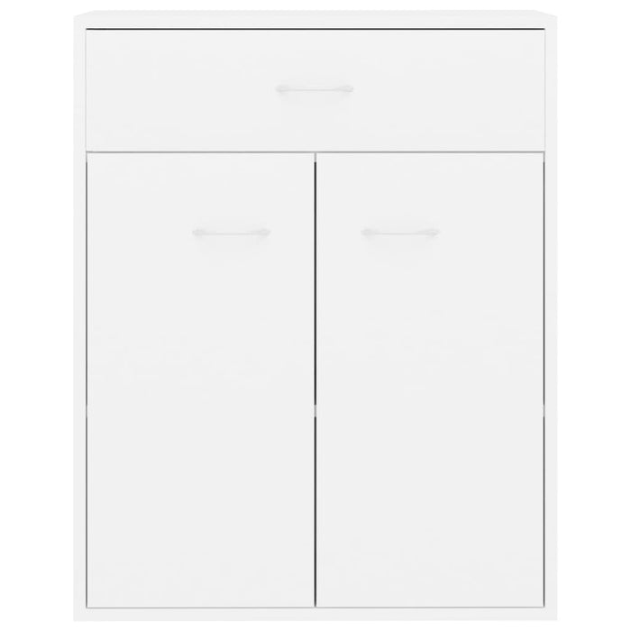 Credenza Bianca 60x30x75 cm in Legno Multistrato 800711