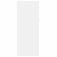 Credenza Bianca 60x30x75 cm in Legno Multistrato 800711