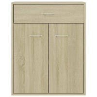 Credenza Rovere Sonoma 60x30x75 cm in Legno Multistrato 800714