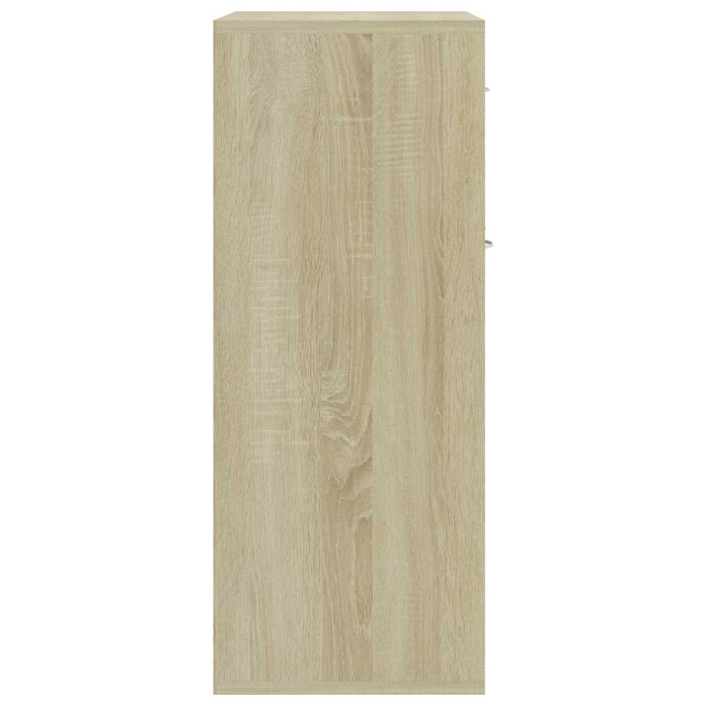 Credenza Rovere Sonoma 60x30x75 cm in Truciolato cod mxl 14795