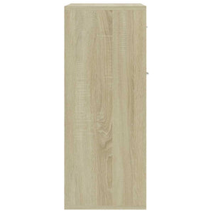 Credenza Rovere Sonoma 60x30x75 cm in Truciolato cod mxl 14795