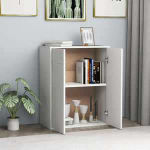 Credenza Bianca 60x30x75 cm in Truciolato