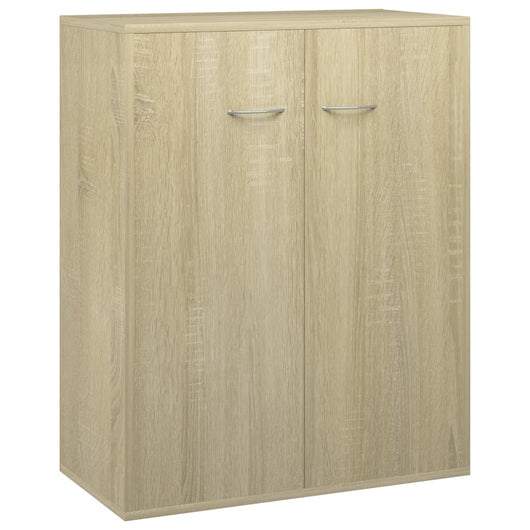 Credenza Rovere Sonoma 60x30x75 cm in Legno Multistrato 800732
