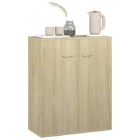Credenza Rovere Sonoma 60x30x75 cm in Legno Multistrato 800732