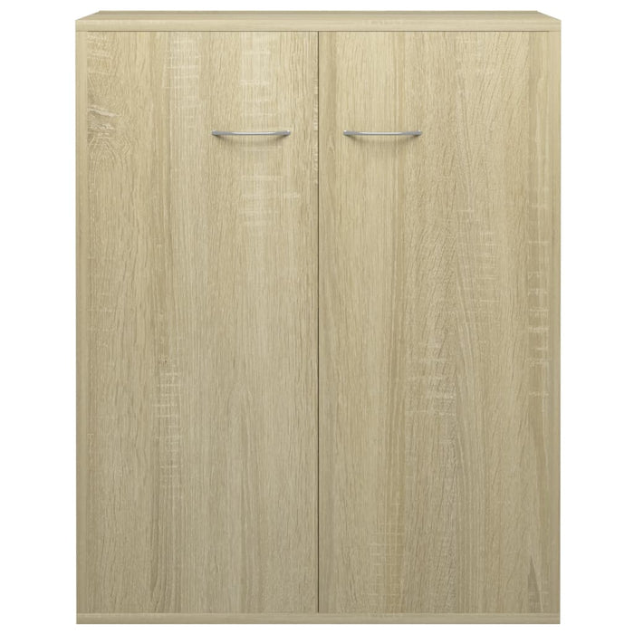 Credenza Rovere Sonoma 60x30x75 cm in Legno Multistrato 800732