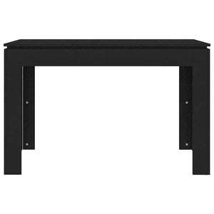 Tavolo da Pranzo Nero 120x60x76 cm in Truciolato cod mxl 13600