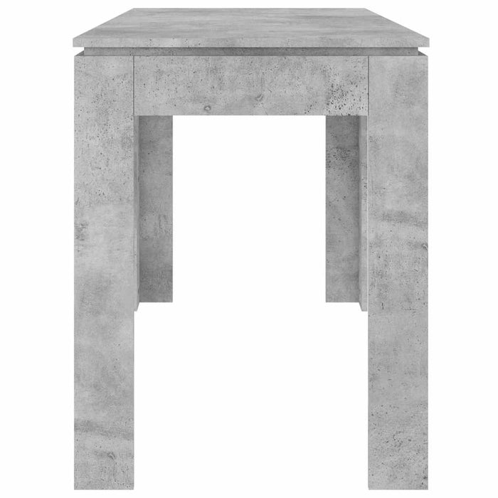 Tavolo da Pranzo Grigio Cemento 120x60x76 cm in Truciolato cod mxl 29841
