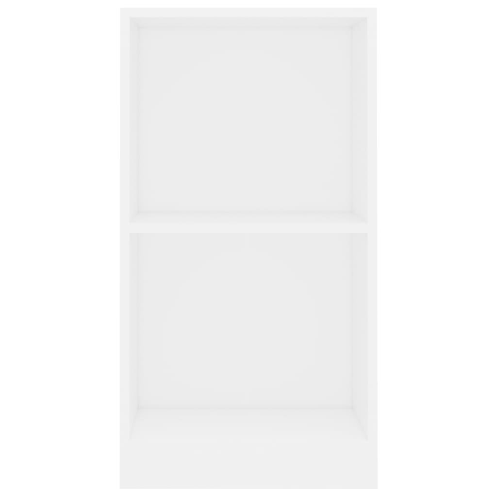 Libreria Bianca 40x24x75 cm in Legno Multistrato 800819