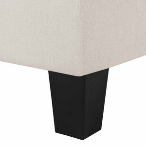 Divano Crema 4 Posti Tessuto 287132