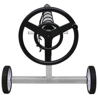 Rullo di Copertura per Piscina con Base in Acciaio Inox 92245
