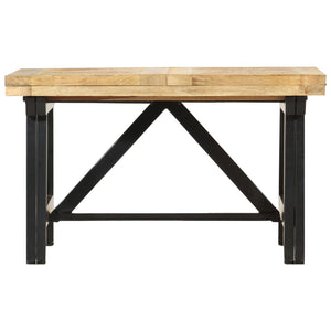 Tavolino Salotto Estensibile 160x70x45 cm Legno Massello Mango 285841