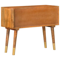 Credenza 85x40x70 cm in Legno Massello di Mango 285854