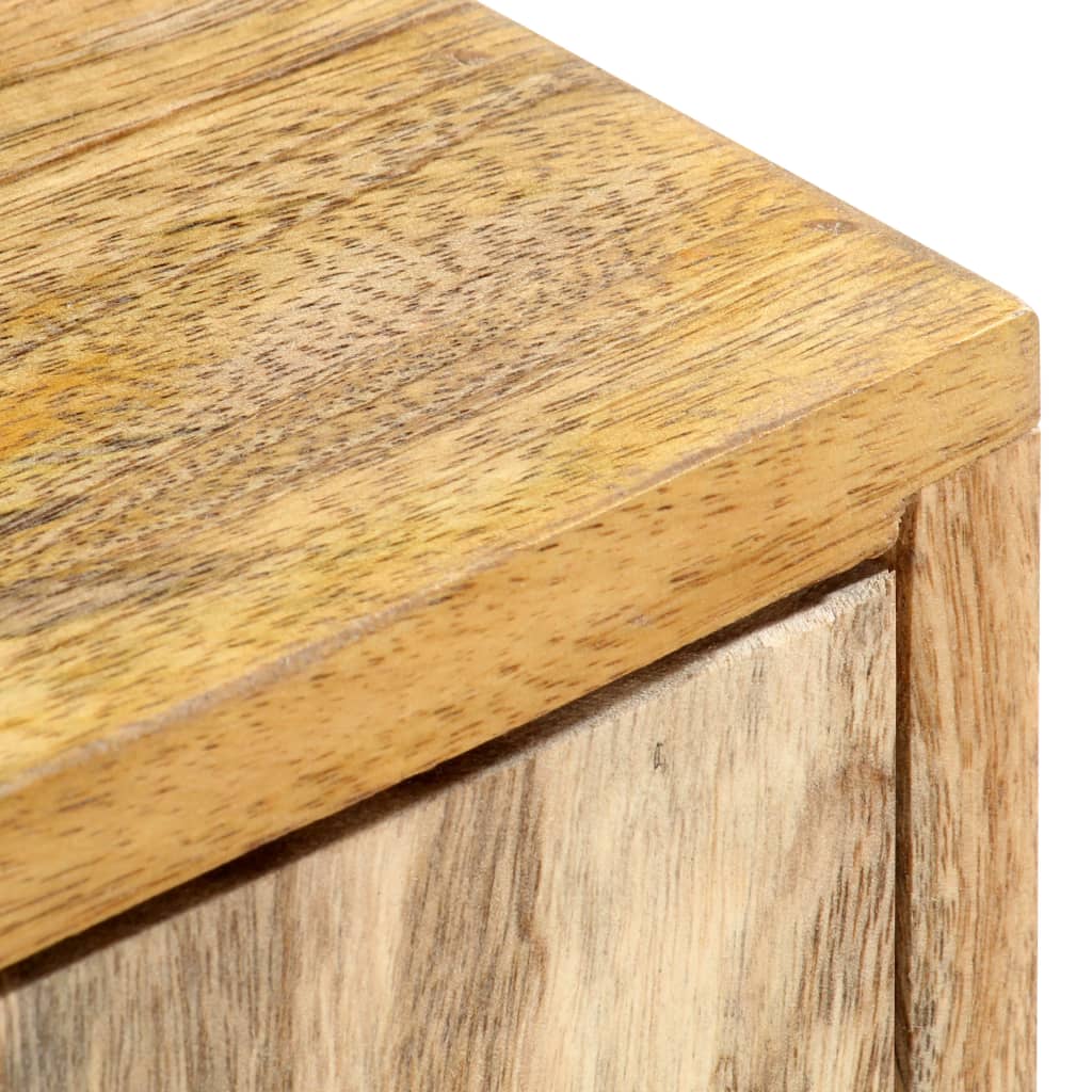 Mobile Porta TV-Mobile per TV-Credenza TV 140x30x50 cm in Legno Massello di Mango