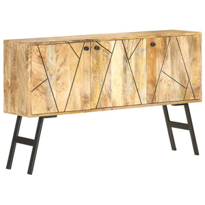 Credenza 118x30x75 cm in Legno Massello di Mango 285872