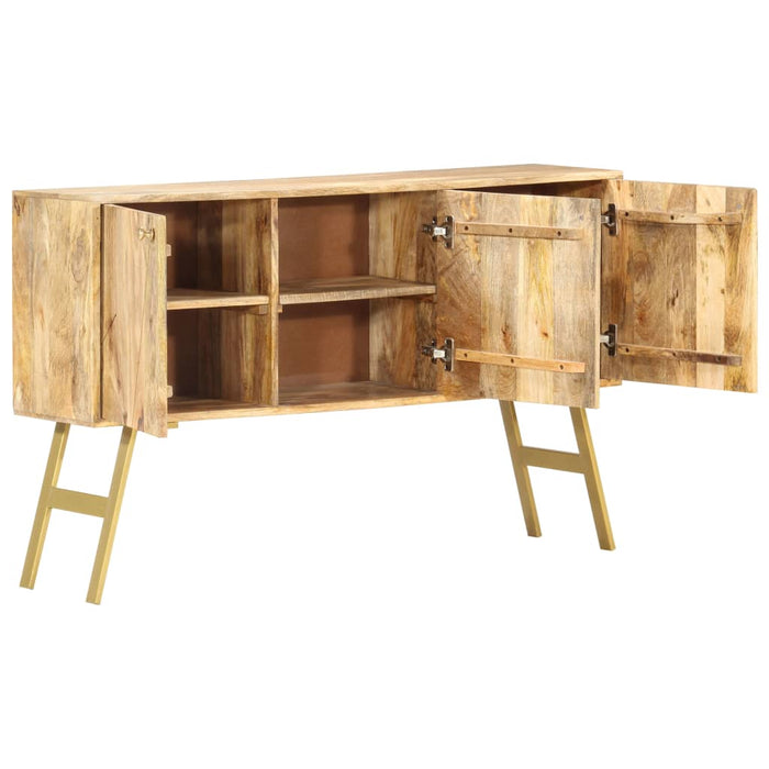 Credenza 118x30x75 cm in Legno Massello di Mango 285873