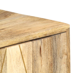 Credenza 118x30x75 cm in Legno Massello di Mango 285873