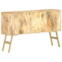 Credenza 118x30x75 cm in Legno Massello di Mango 285873