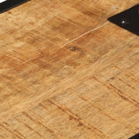Comodino 43x30x51 in Legno Massello di Mango Grezzo 285892