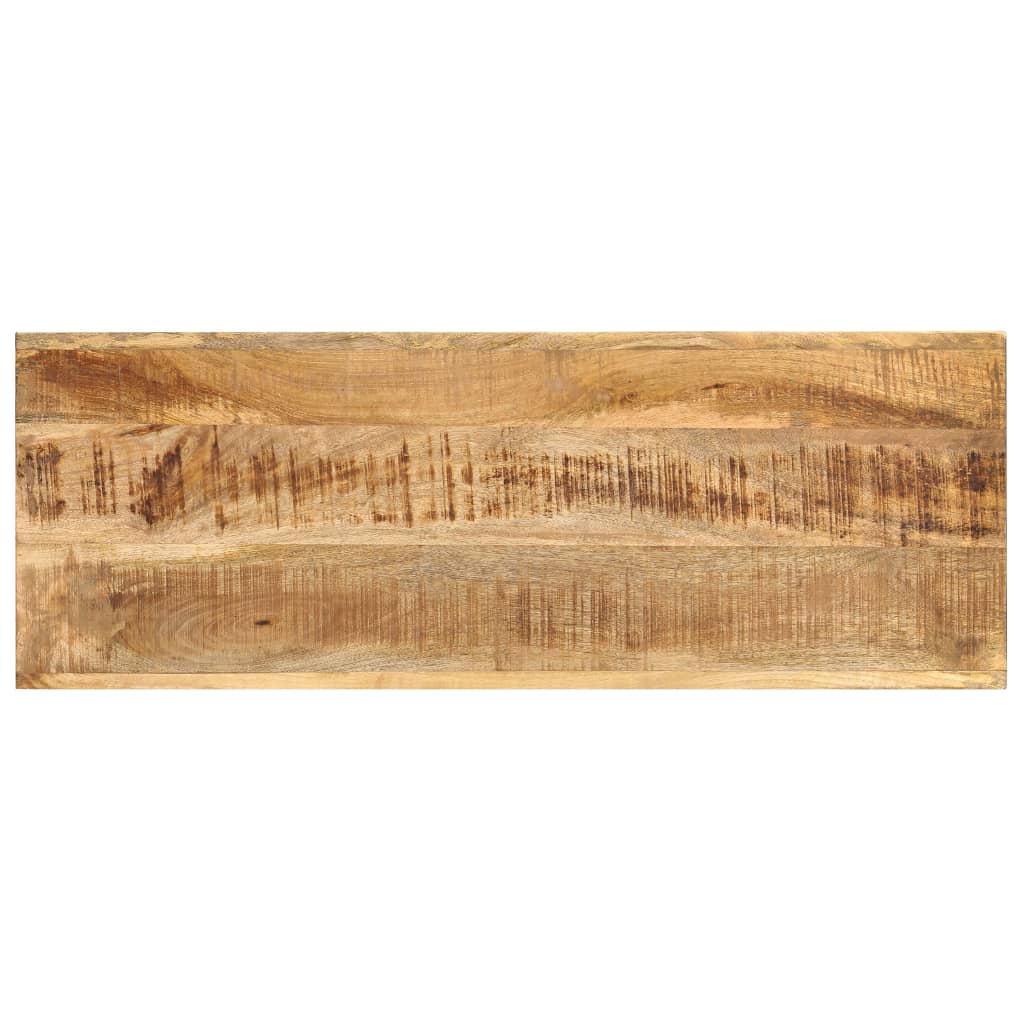 Tavolo Consolle 110x35x76 cm in Legno Massello di Mango cod mxl 56619