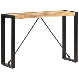 Tavolo Consolle 110x35x76 cm in Legno Massello di Mango cod mxl 56619