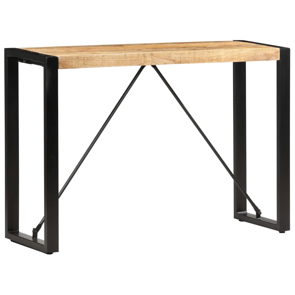 Tavolo Consolle 110x35x76 cm in Legno Massello di Mango 285945