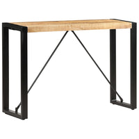 Tavolo Consolle 110x35x76 cm in Legno Massello di Mango 285945